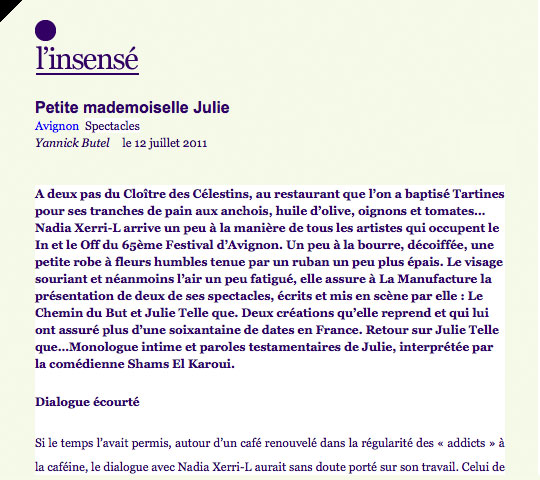 article